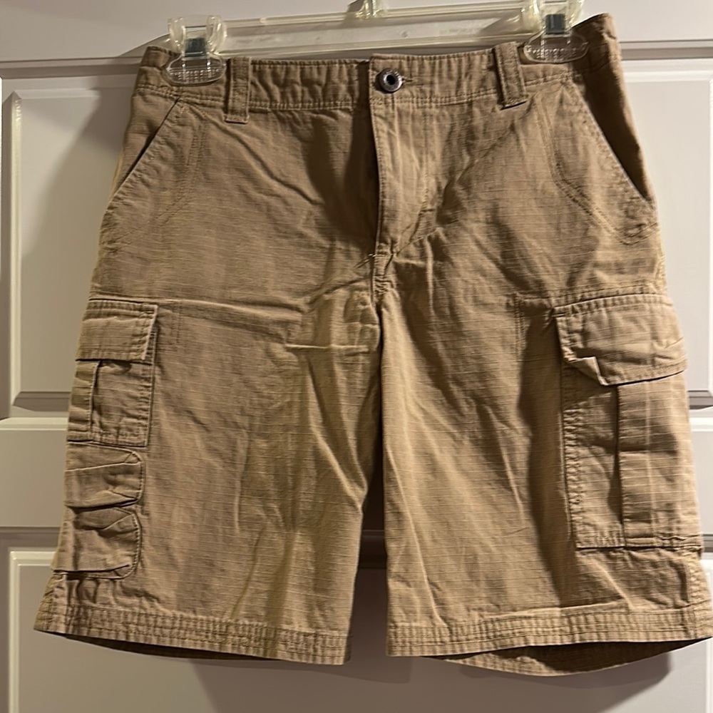 Polo by Ralph Lauren Tan Cargo Shorts with Utility Pockets